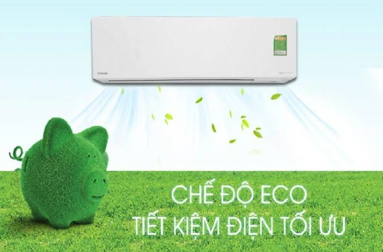 Eco Mode giúp tối ưu công suất, tiết kiệm điện mà vẫn giữ độ mát dễ chịu.