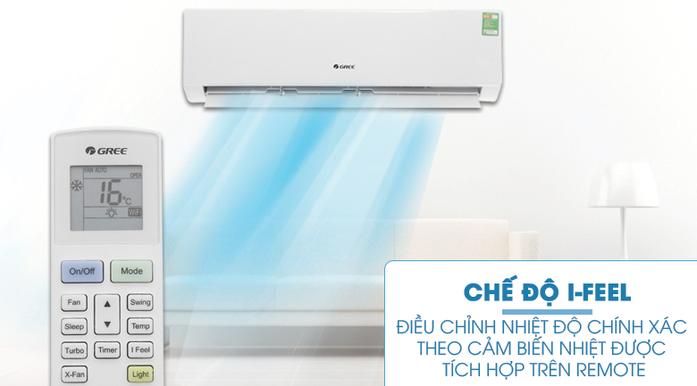 Tự động điều chỉnh nhiệt độ phù hợp với vị trí người dùng trong phòng.