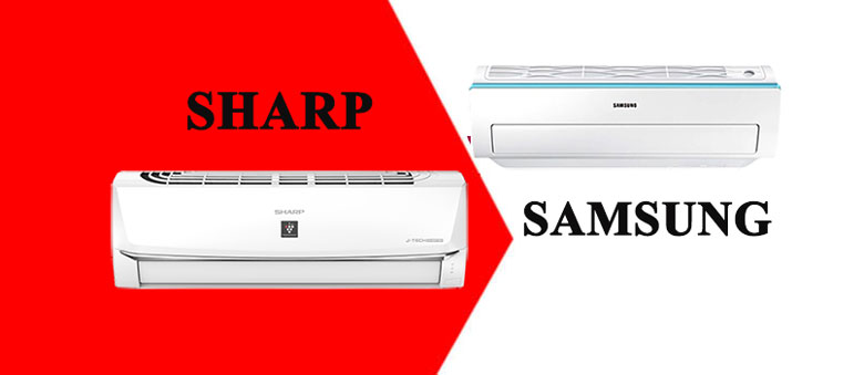 So sánh máy lạnh Samsung và Sharp.
