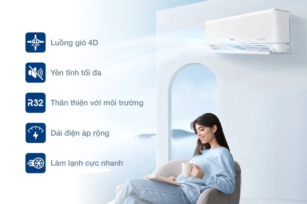 Ưu điểm vượt trội máy lạnh AUX 